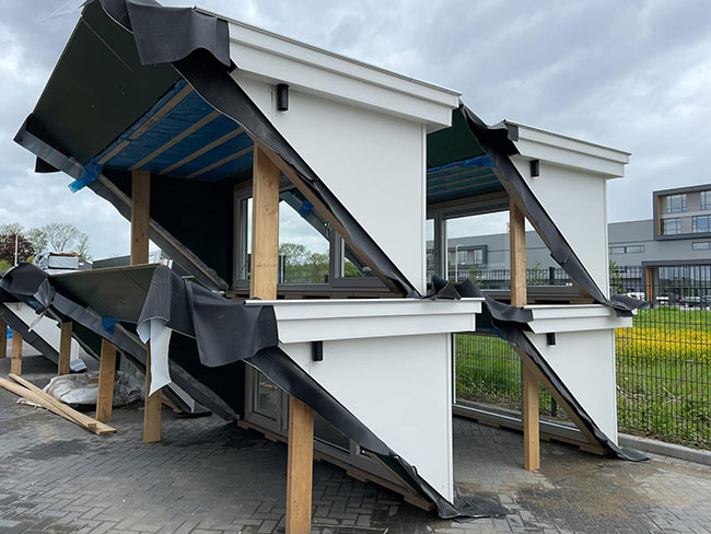 dakkapel voor platte daken