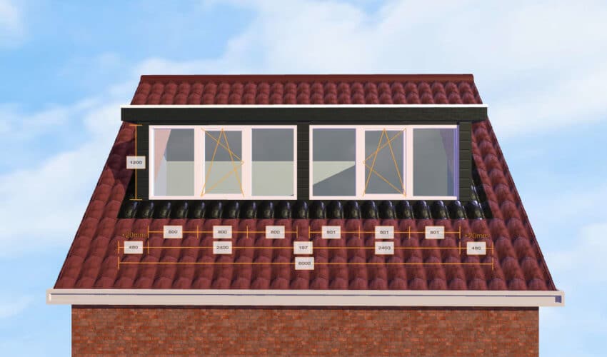 dakkapel 5 meter ps