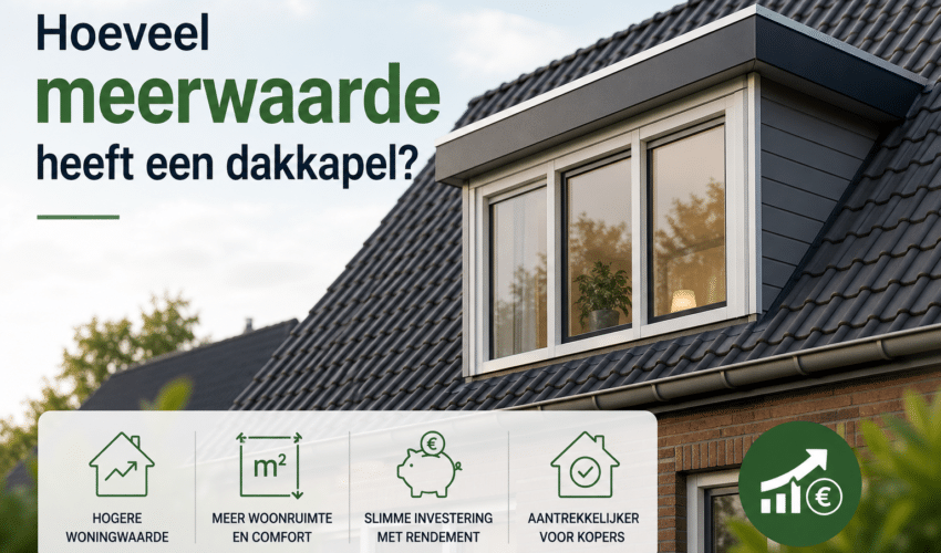 hoeveel meerwaarde heeft een dakkapel